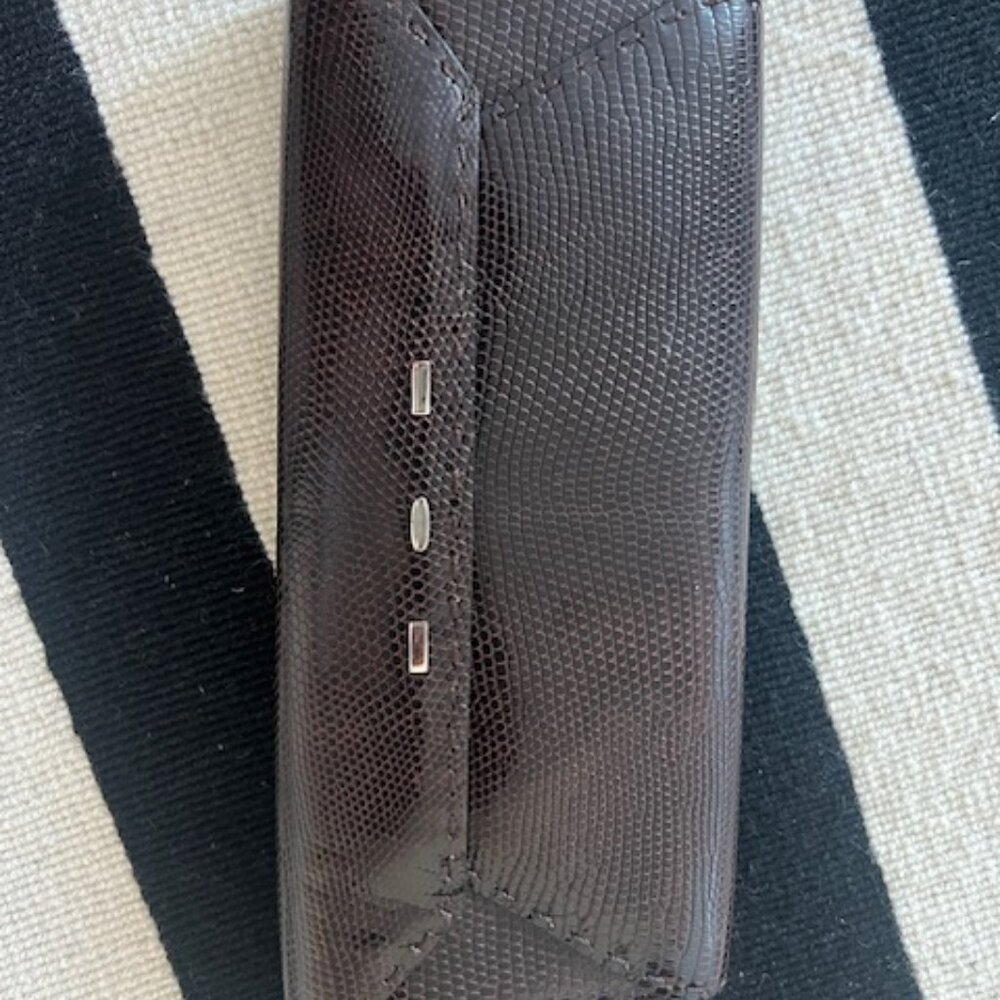 Vbh First Edition Lizard Clutch - image 5